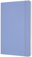 Notitieboek Moleskine large 130x210mm blanco soft cover hydrangea blue-3