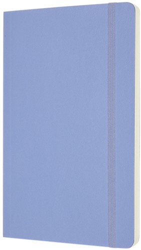 Notitieboek Moleskine large 130x210mm blanco soft cover hydrangea blue-3