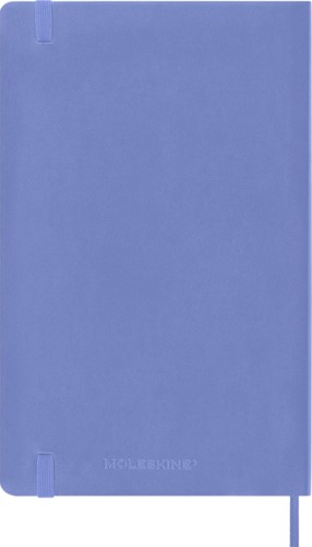 Notitieboek Moleskine large 130x210mm blanco soft cover hydrangea blue-3