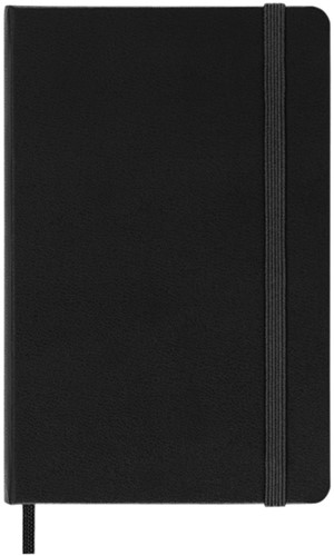 Notitieboek Moleskine pocket 90x140mm ruit 5x5mm hard cover zwart-3