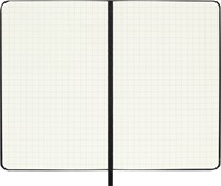 Notitieboek Moleskine pocket 90x140mm ruit 5x5mm hard cover zwart-1