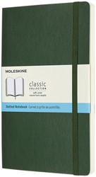 Notitieboek Moleskine large 130x210mm dots soft cover zwart