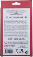 Viltstift Bruynzeel Kids Super Point set à 20 kleuren-3