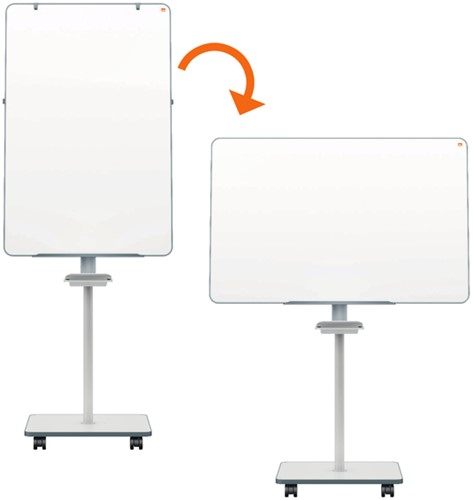 Flipover Nobo Move & Meet mobiele magnetisch 70x100cm-2