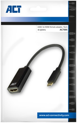 Adapter ACT USB-C naar HDMI 30Hz-2