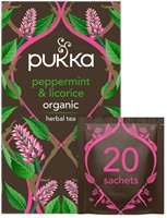 Thee Pukka peppermint licorice 20 zakjes-2