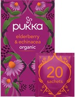 Thee Pukka elderberry en echinacea 20 zakjes-2
