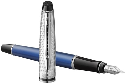 Vulpen Waterman Expert metallic Blue CT medium-1