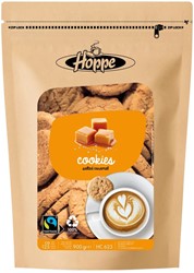 Koekjes Hoppe Cookies fairtrade caramel zeezout circa 125stuks