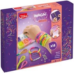 Armbandjesset Maped Creativ Imagin'Style neon 14-delig assorti