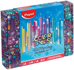 Tekenset Maped Color'Peps glitter 31-delig assorti