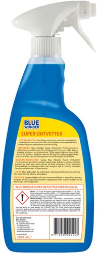 Ontvetter Blue Wonder prof superontvetter spray 1liter-2