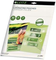 Lamineerhoes Leitz iLAM A4 2x80micron EVA 25stuks