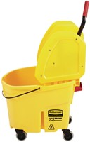 Mopemmer Rubbermaid Wavebrake met wringer 33liter geel-2