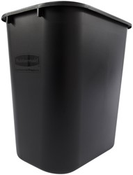 Afvalbak Rubbermaid medium 26liter zwart