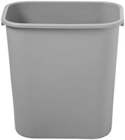 Afvalbak Rubbermaid groot 39liter grijs-2