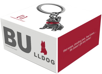 Sleutelhanger Metalmorphose bull-dog-3