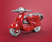 Sleutelhanger Metalmorphose scooter-1