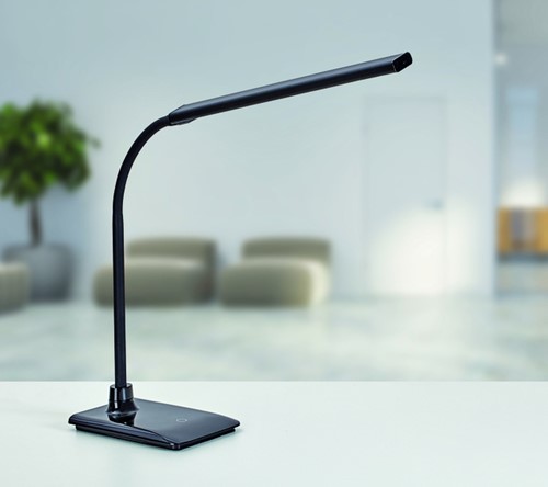 Bureaulamp MAUL Pirro LED dimbaar met voet zwart-3