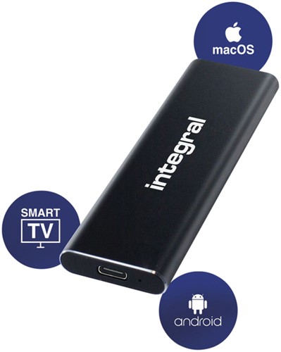 SSD Integral USB-C extern portable 3.2 500GB-1