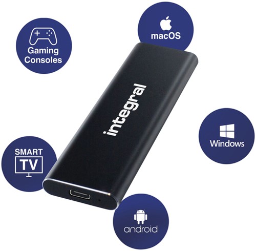 SSD Integral USB-C extern portable 3.2 1TB-1