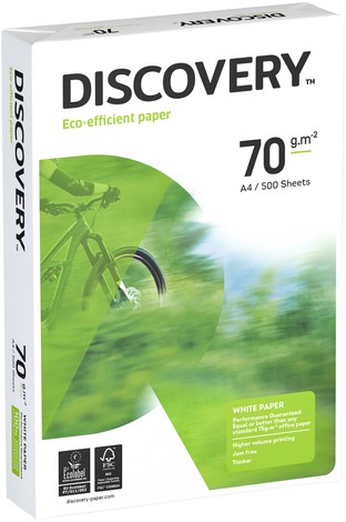 Kopieerpapier Discovery A4 70gr wit 500vel-2