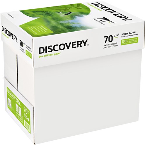 Kopieerpapier Discovery A4 70gr wit 500vel-3