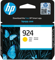 Inktcartridge HP 4K0U5NE 924 geel