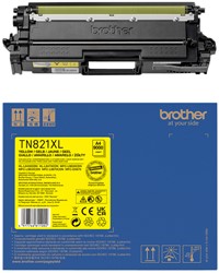 Toner Brother TN-821XLY geel