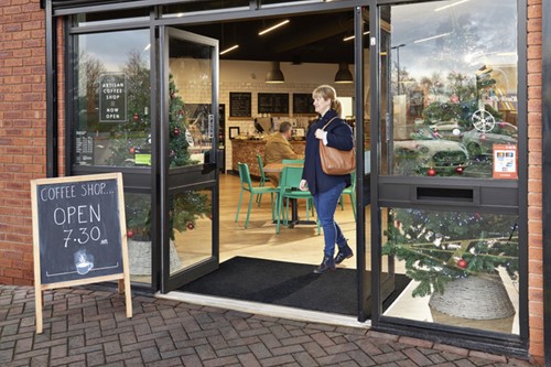 Inloopmat Green-Horse Indoor Pro 85x120cm zwart-1
