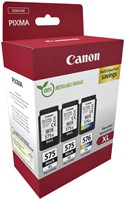 Inktcartridge Canon PG-575XL + CL-576XL 2x zw+kleur-2