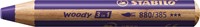 Kleurpotloden STABILO 880 woody 3 in 1 multitalent violet