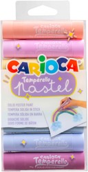 Verfstift Carioca Temperello set à 8 pastelkleuren