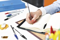 Balpen Bic Cristal medium zwart-2