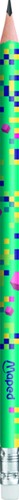 Potlood Maped Pixel Party met gum set à 12 stuks-3