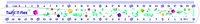 Liniaal Maped Pixel Party Twist 'n Flex 30cm transparant-2