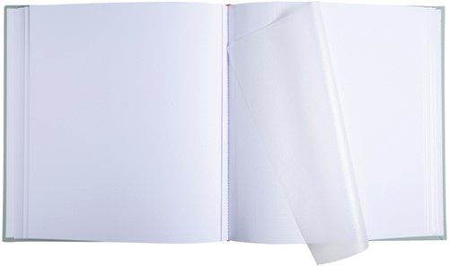 Fotoalbum Exacompta 29x32cm 60 witte pagina's Ellipse groen-2
