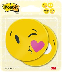 Memoblok 3M Post-it 2030-EMO Face Designs 2 stuks