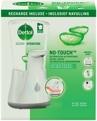 Handzeepdispenser Dettol Hydrating No Touch Kit met zeep 250ml