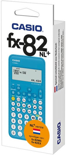Rekenmachine Casio Classwiz fx-82NL+ bij Van Hilten