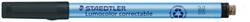 Viltstift Staedtler Lumocolor 305 non permanent correctable M zwart