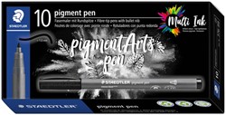 Fijnschrijver Staedtler PigmentArts Intens zwart