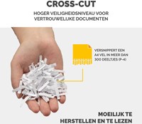 Papiervernietiger Fellowes Automax 450C snippers 4x38mm zwart-2