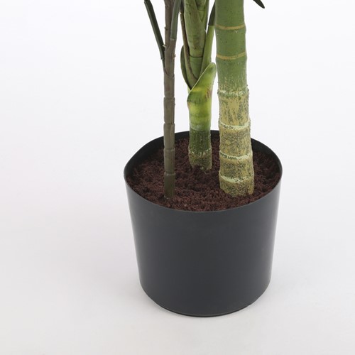 Kunstplant Mica Areca palm in plastic pot 150x100cm-2