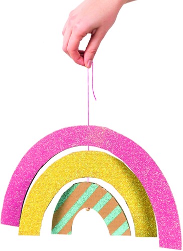 Glitterpoeder Bio Folia Rainbow 7gr 5 kleuren-1