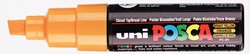 Verfstift Posca PC8K breed schuin oranje