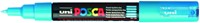 Verfstift Posca PC1MC extra fijn lichtblauw