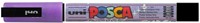Verfstift Posca PC3M fijn glitter paars