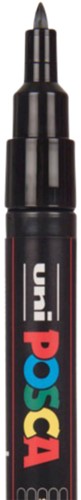 Verfstift Posca PC1MC extra fijn geel-2