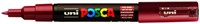 Verfstift Posca PC1MC extra fijn wijnrood